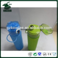 2016 OEM factory made FDA passed silicone foldable water bottle for sports